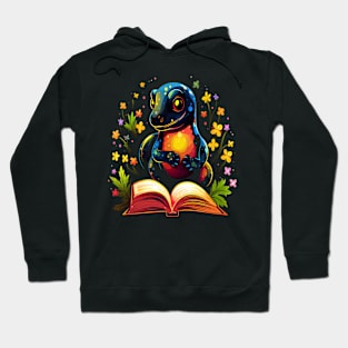 Salamander Reads Book Hoodie